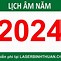 Lịch 2024 Âm Và Dương